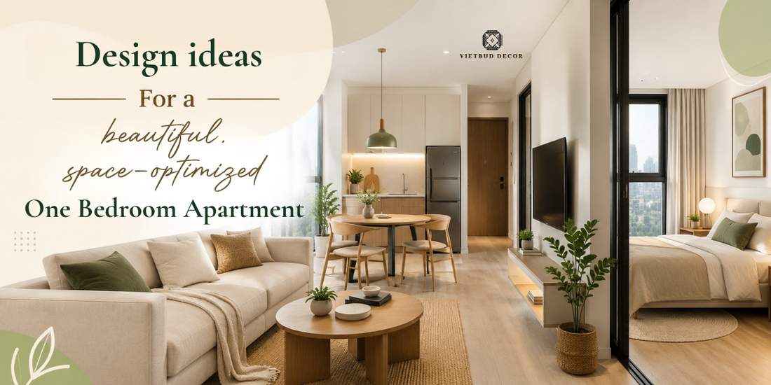 Ideas for designing a beautiful and space-optimized bedroom apartment.