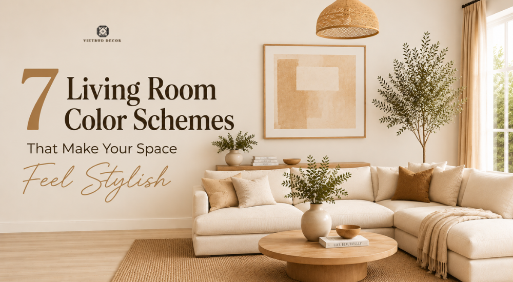 7 Living Room Color Schemes That Make Your Space Feel Stylish