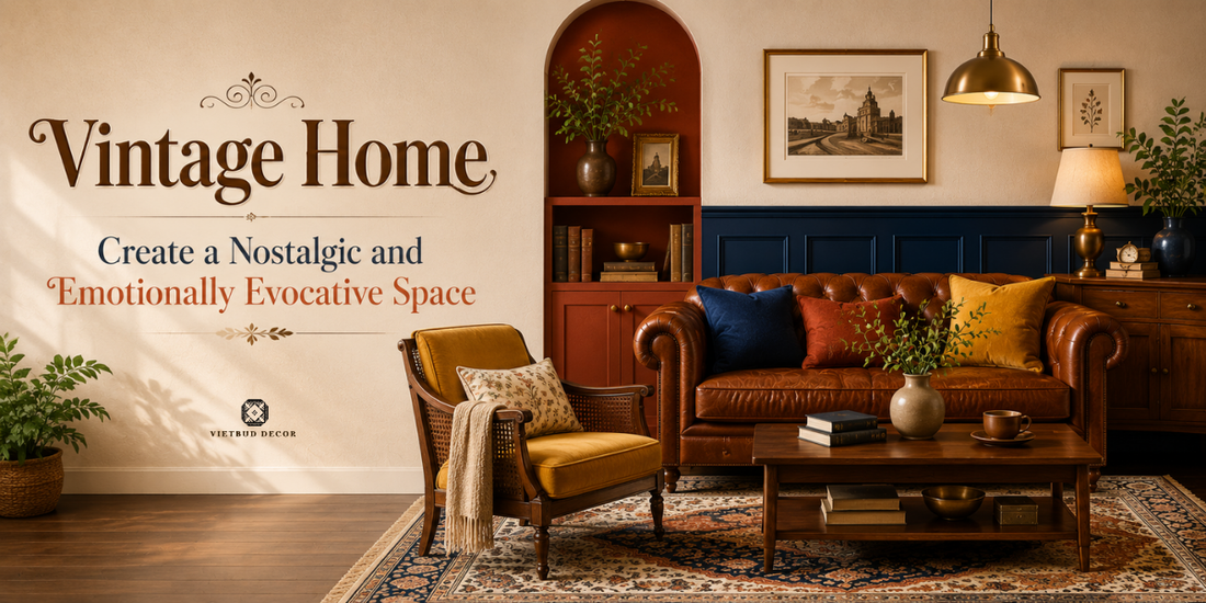 Vintage Home: How to Create a Nostalgic and Emotionally Evocative Space