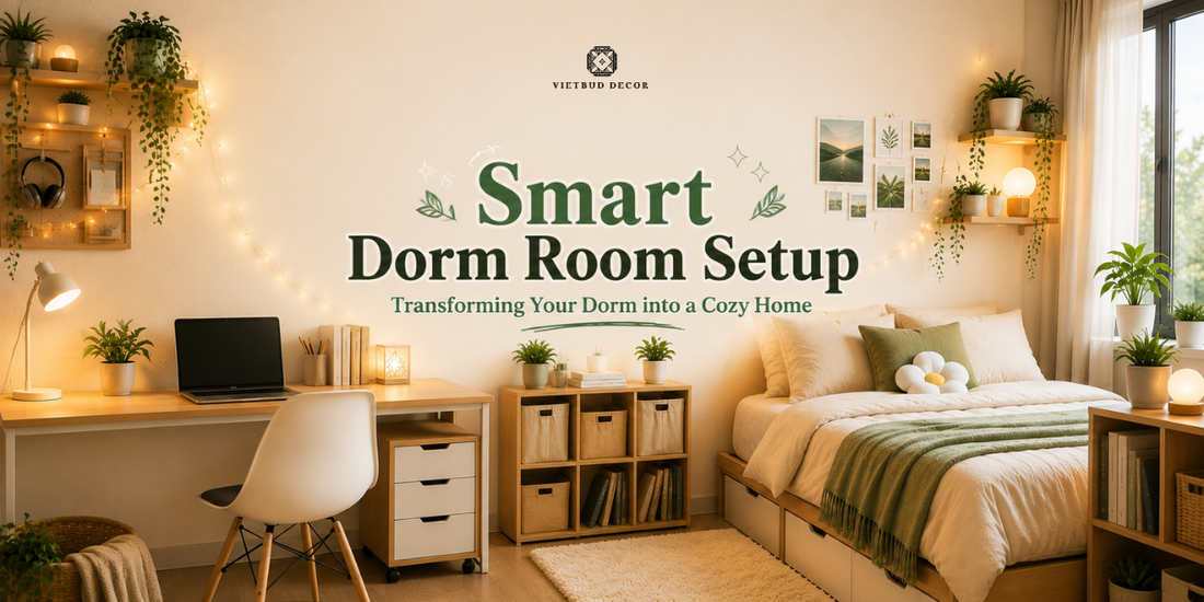 Smart Dorm Room Setup: Transform Your Dorm Room into a Cozy Home