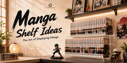 Manga Shelf Ideas: The Art of Displaying Comic Books