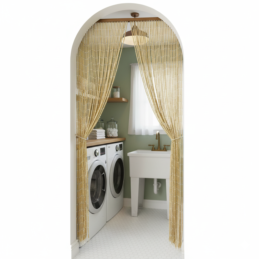 ※19: Bead Curtains: The Smart Solution for Bathroom Privacy & Airflow