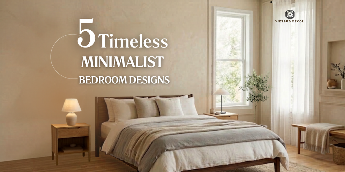 5 Timeless Minimalist Bedroom Ideas