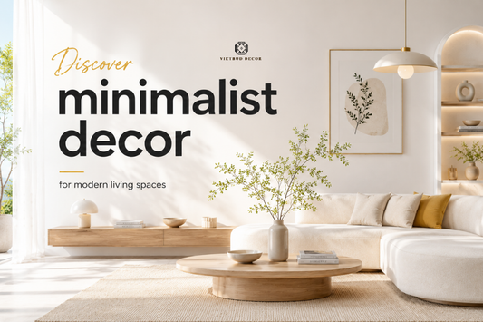 Discover Minimalist Decor For Modern Living Spaces