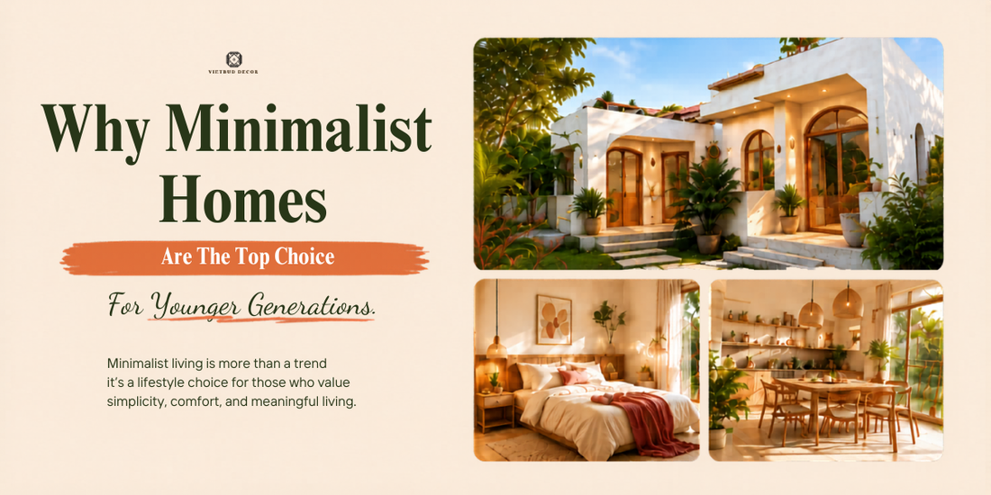 Why Minimalist Homes Have Become The Top Choice For Younger Generations ?