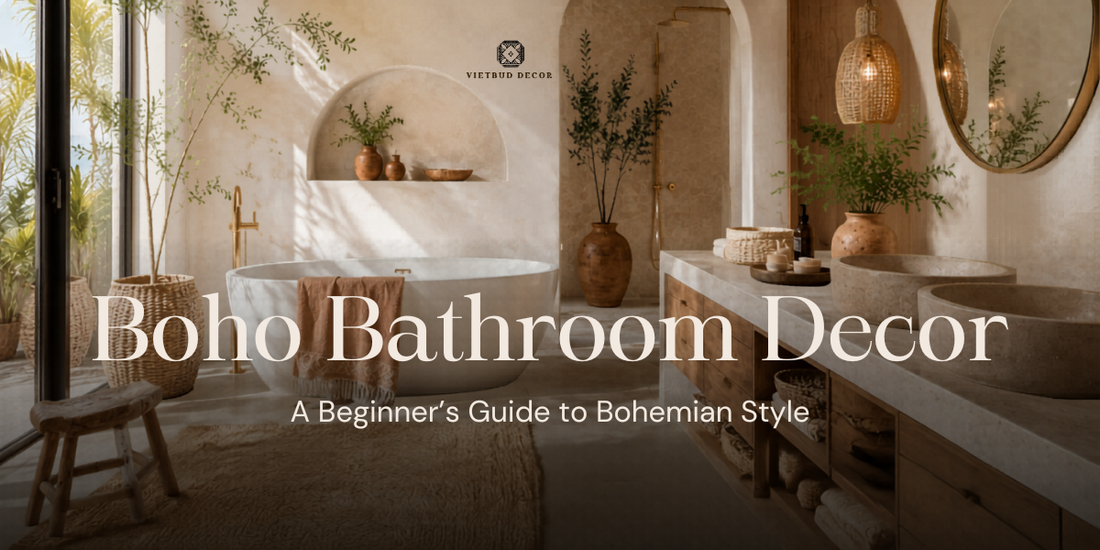 Boho Bathroom Decor: A Beginner’s Guide to Bohemian Style