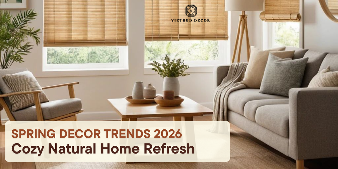 Spring Decor Trends 2026 Cozy Natural Home Refresh