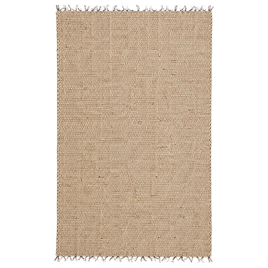 Vietbud Decor Water Hyacinth Rectangle Handwoven Area Rug (4 x 6 ft)