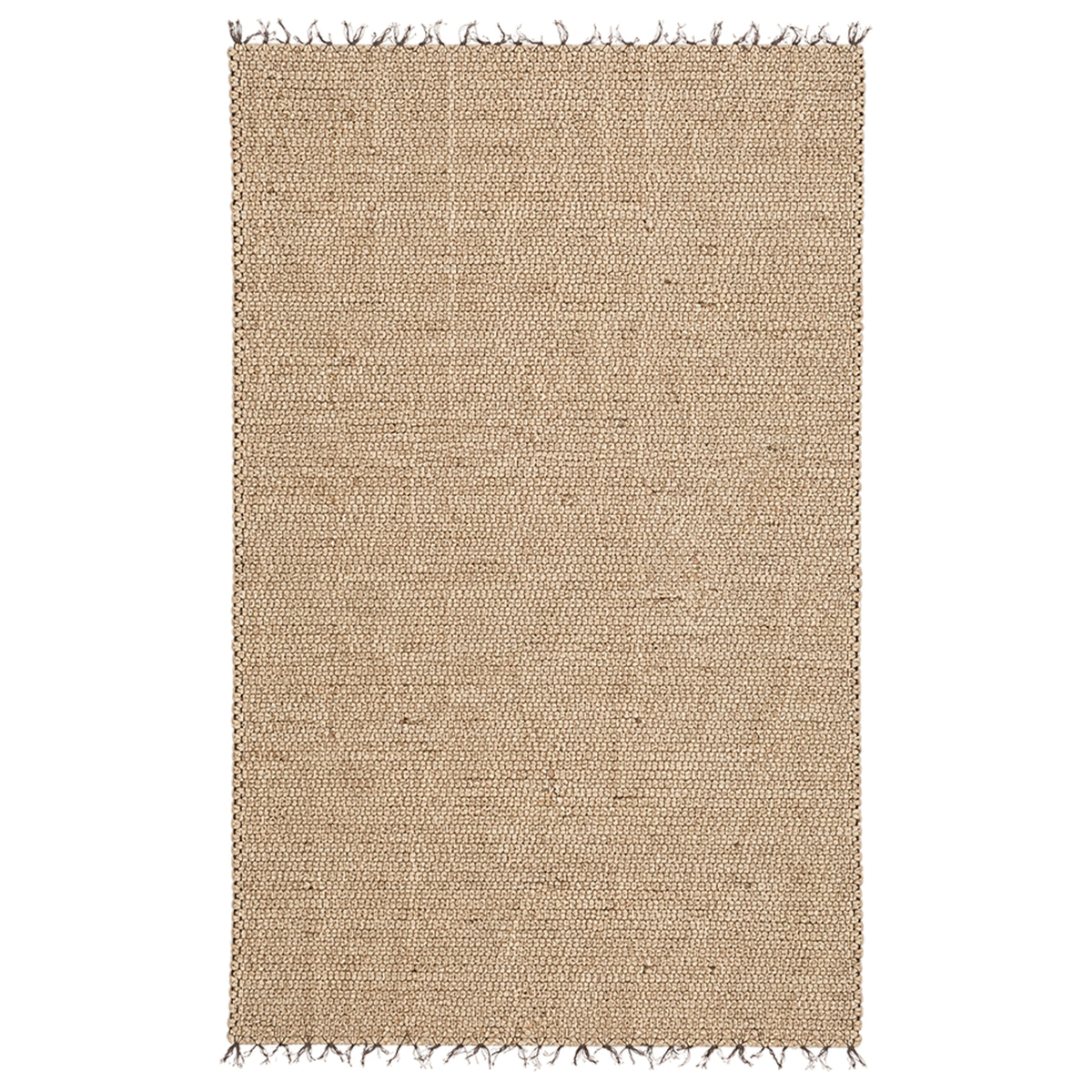 Vietbud Decor Water Hyacinth Rectangle Handwoven Area Rug (5 x 8 ft)