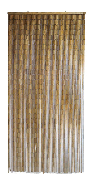 Vietbud Decor Bamboo Curtain Room Divider – Cranes with Red Sun Artwork, 90 × 200 cm – Natural Vietnamese Handcrafted Panel for Doorway, Wall Decor & Insect Barrier